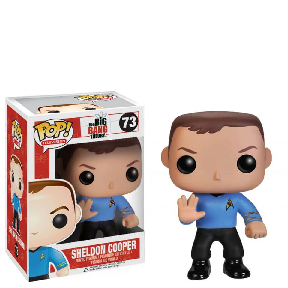 The Big Bang Theory Sheldon Star Trek Funko Pop! Figuur Afbeelding 1