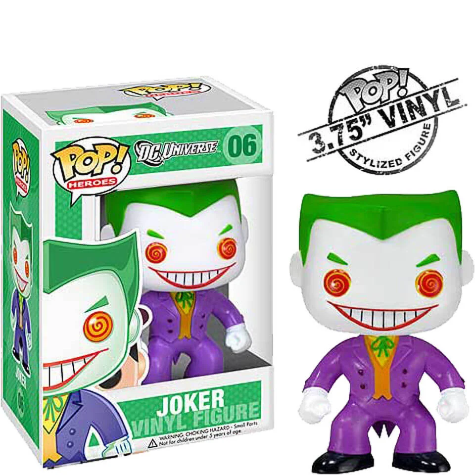 DC Comics The Joker Funko Pop! Figuur Afbeelding 1