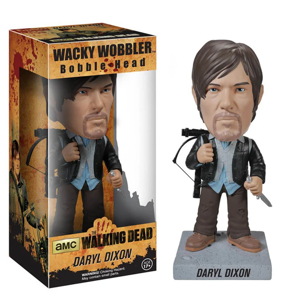 The Walking Dead Biker Daryl Bobblehead Afbeelding 1