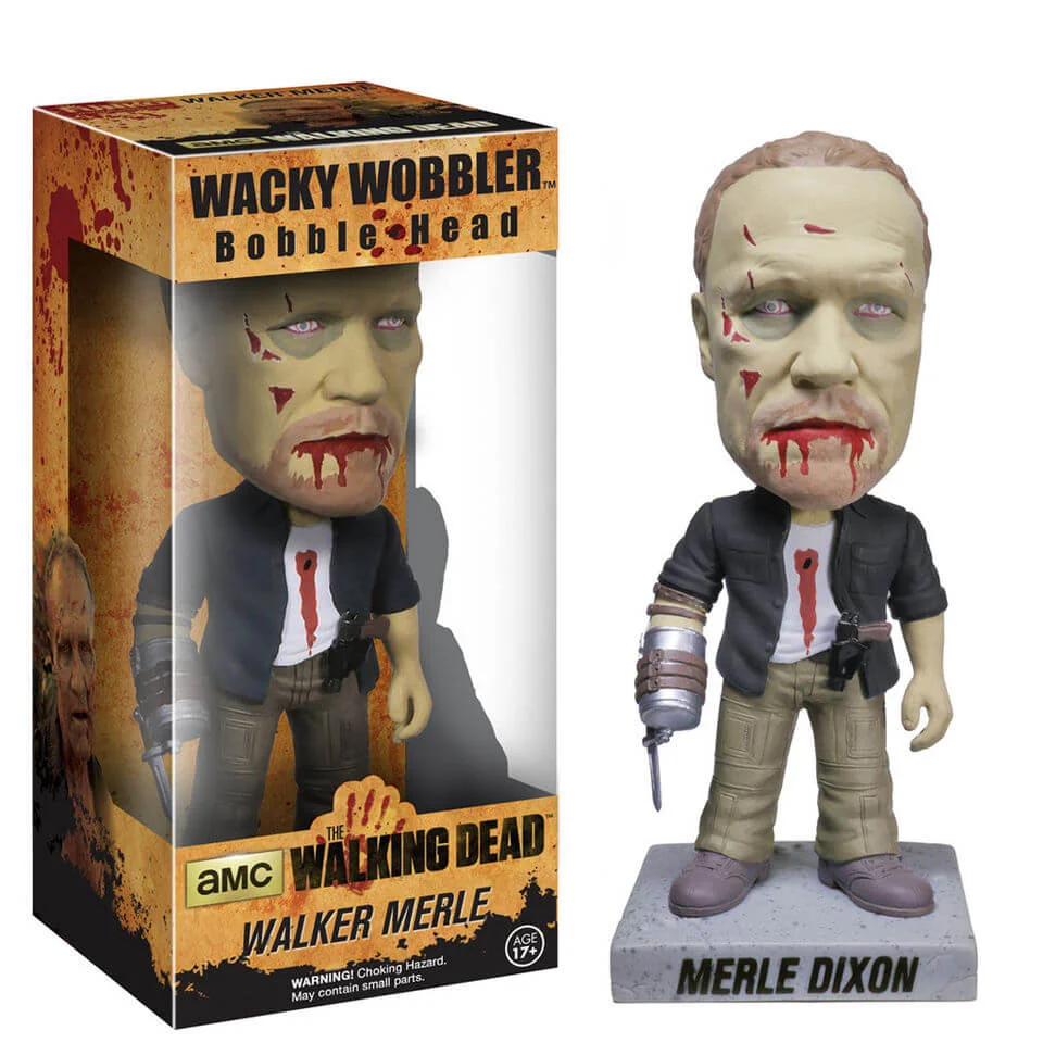The Walking Dead Merle Zombie Bobblehead Afbeelding 1