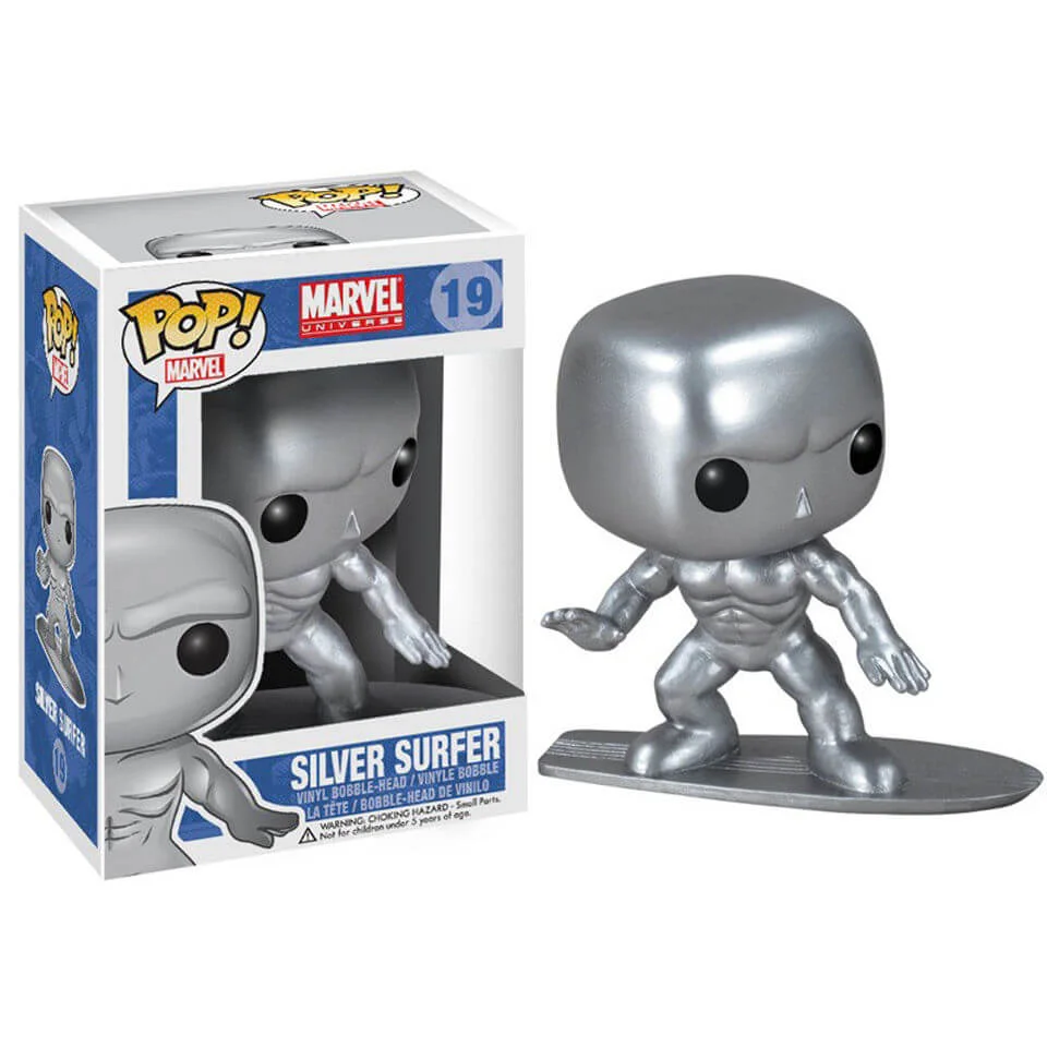 Marvel Silver Surfer Funko Pop! Figuur Afbeelding 1