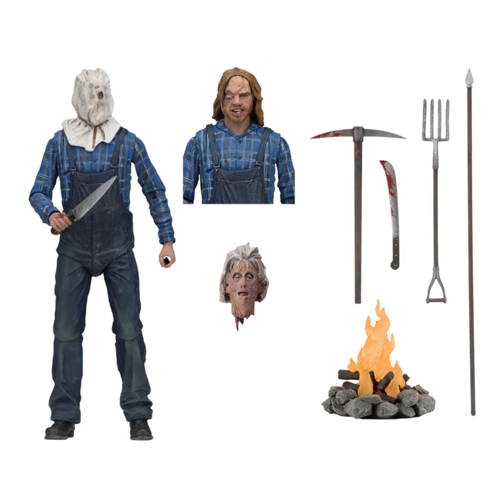 NECA Friday the 13th - 7" Action Figure - Ultimate Part 2 Jason Afbeelding 1
