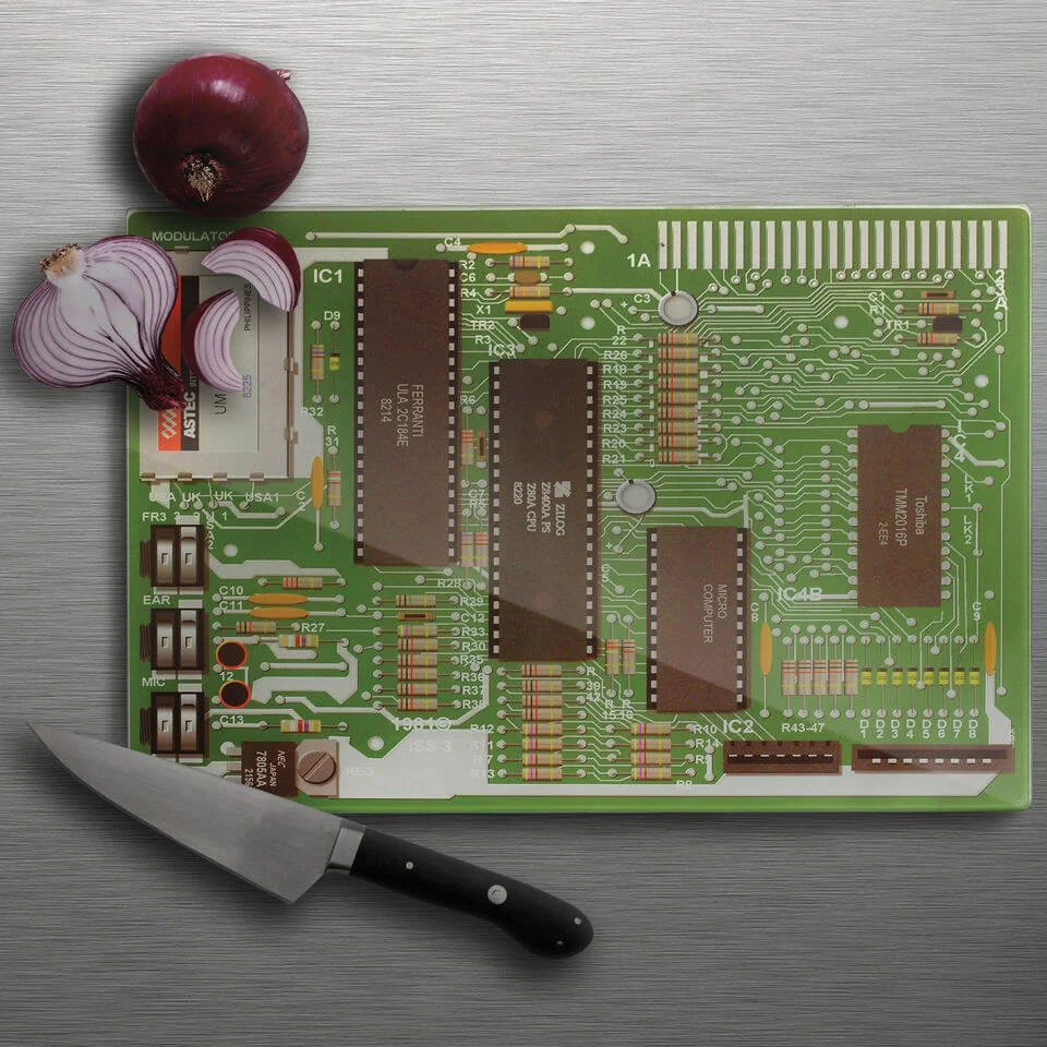 Motherboard Chopping Board Afbeelding 1