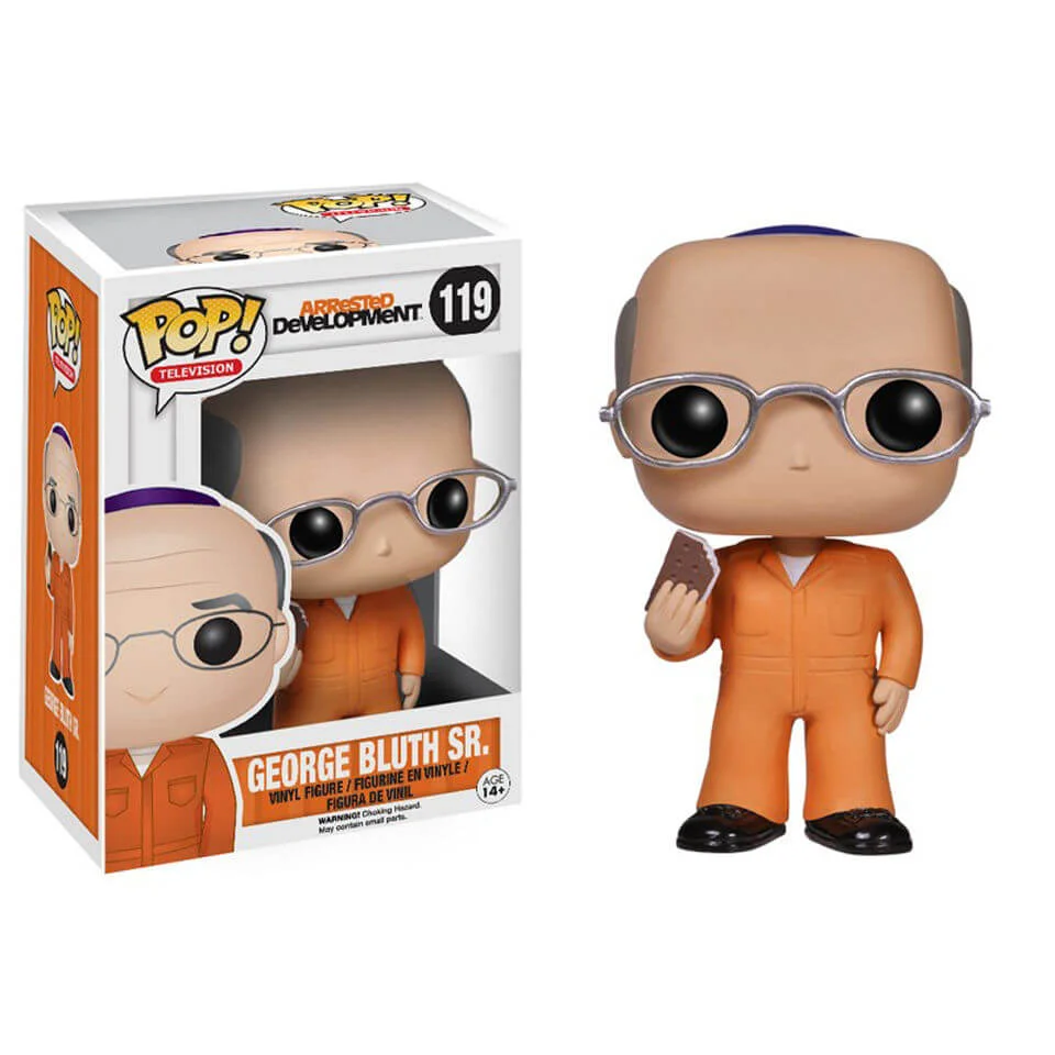 Arrested Development George Sr. Prison Outfit Funko Pop! Figuur Afbeelding 1
