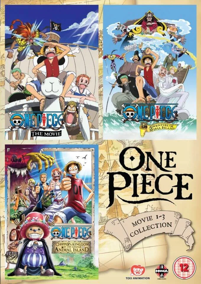 One Piece Movie - Collection 1 (Contains Films 1-3) Afbeelding 1