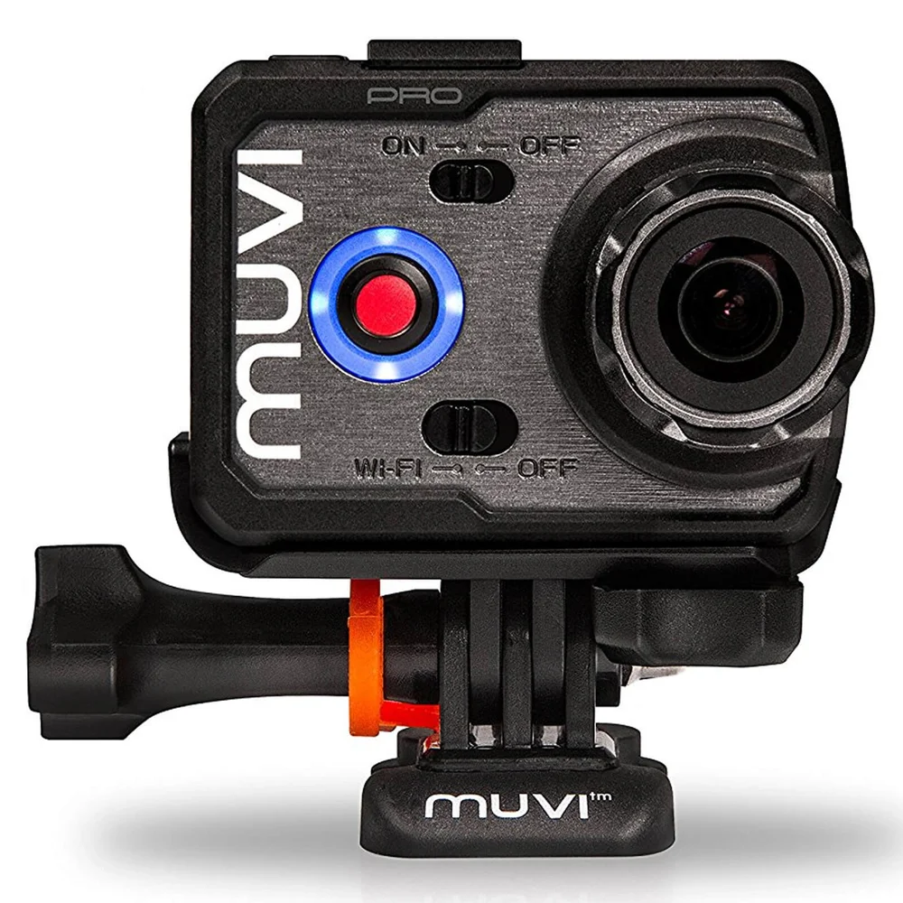 Veho Muvi K-Series Handsfree Camera with Wi-Fi, 1080p, 60fps, 100m Waterproof Case, 8GB Bundle Afbeelding 1