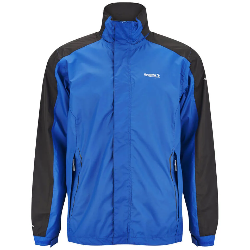 Regatta Men's Portman Waterproof ISOLITE Lightweight Jacket - Oxford Blue/Ash - S - Blauw Afbeelding 1