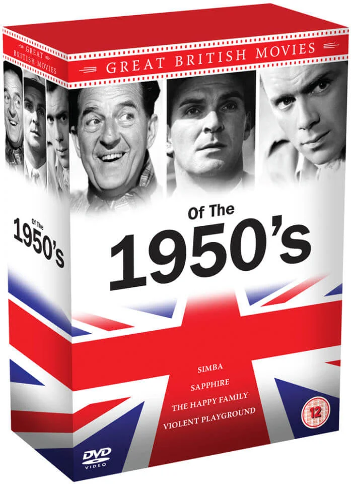 1950’s Great British Movies Box Set: Dirk Bogarde, Stanley Baker and Stanley Holloway Afbeelding 1