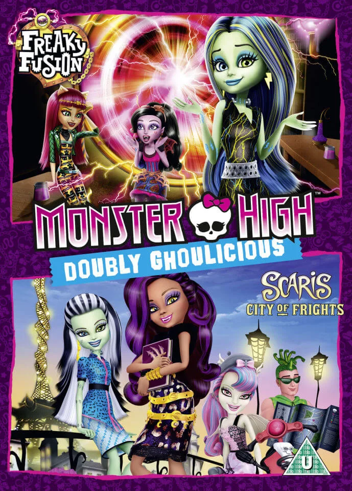Monster High Doubly Ghoulicious Boxset (Includes Scaris: City of Frights & Freaky Fusion) Afbeelding 1