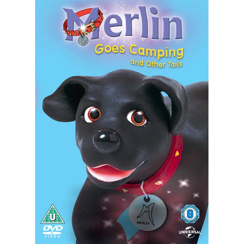 Merlin The Magical Puppy: Merlin Goes Camping - Big Face Edition Afbeelding 1