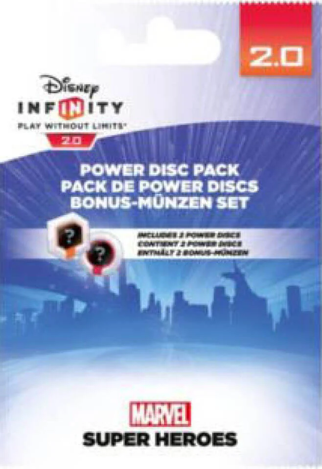 Disney Infinity 2.0 Power Discs Pack - Marvel Afbeelding 1