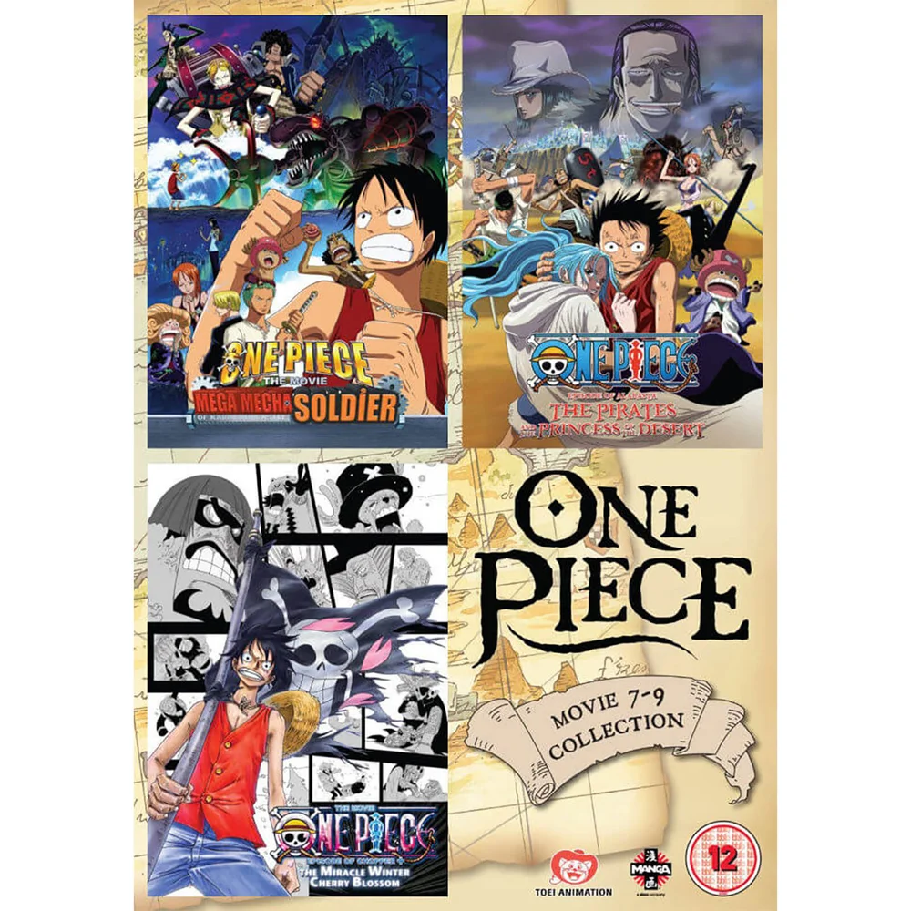 One Piece Movie Collection 3 (Contains Films 7-9) Afbeelding 1