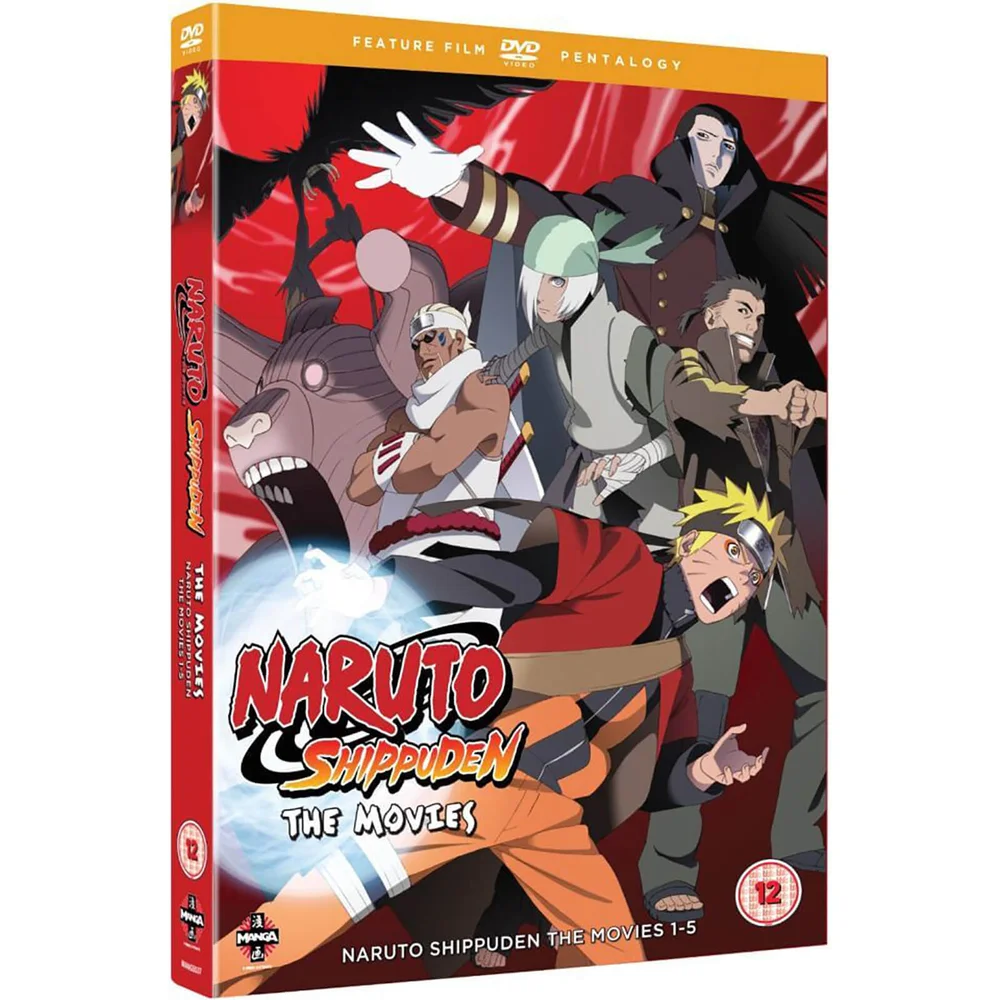 Naruto Shippuden Movie Pentalogy (Bevat Naruto Shippuden Films 1-5) Afbeelding 1