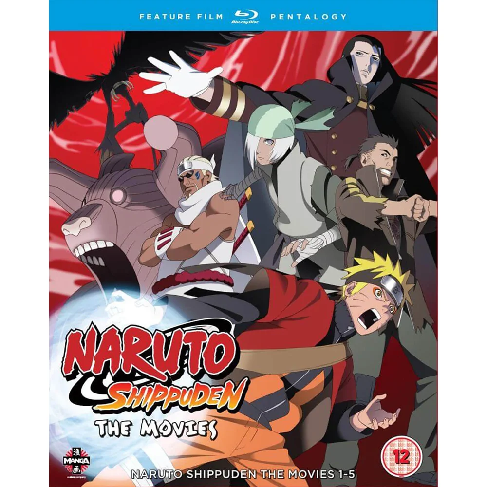 Naruto Shippuden Movie Pentalogy (Bevat Naruto Shippuden Films 1-5) Afbeelding 1