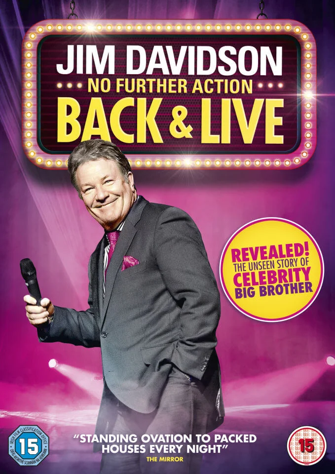 Jim Davidson Live: No Further Action Afbeelding 1