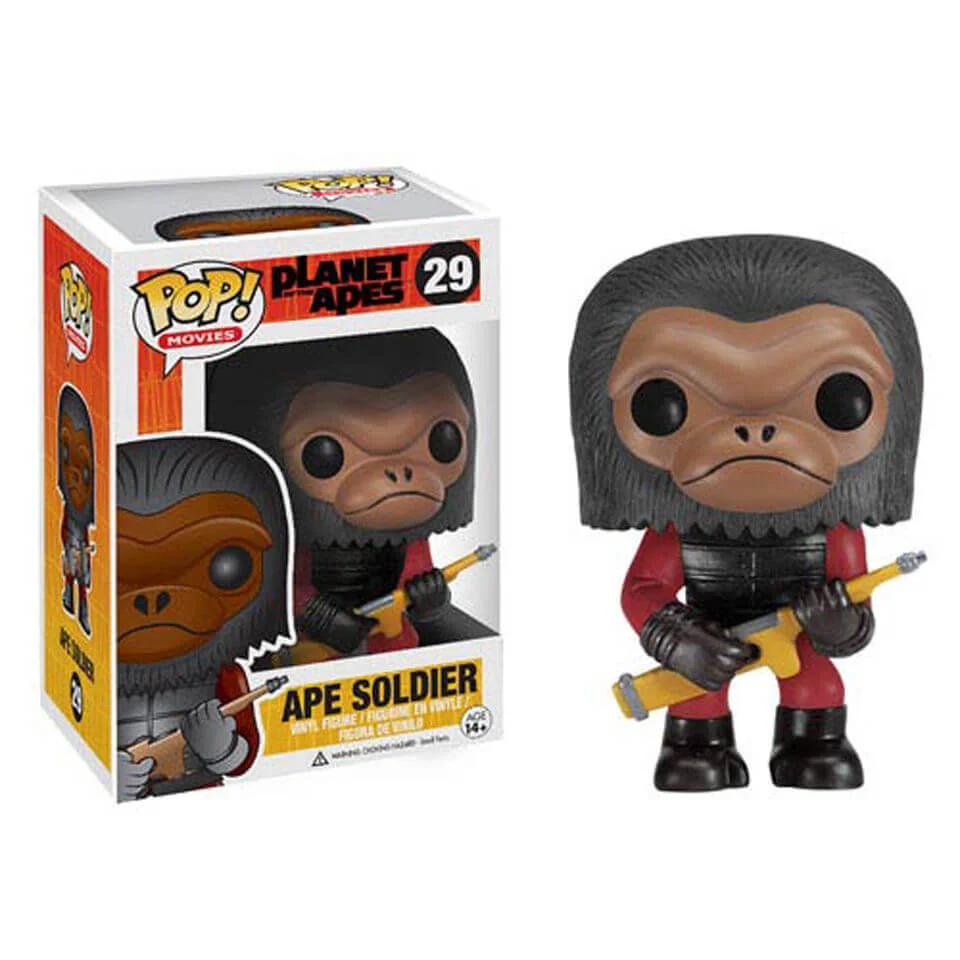 Planet of the Apes Ape Soldier Funko Pop! Figuur Afbeelding 1