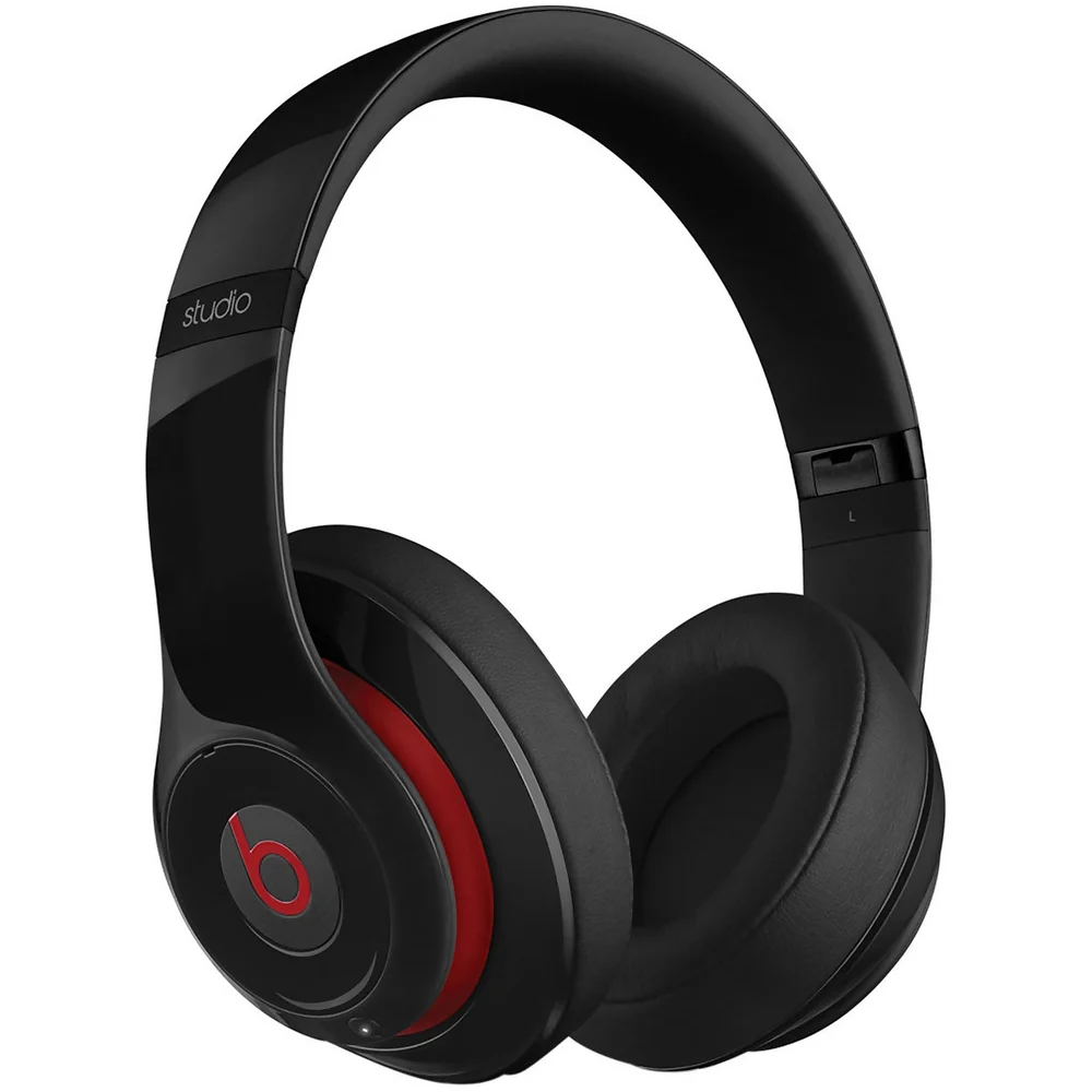 Beats By Dr. Dre: Studio 2.0 Noise Cancelling Wireless Headphones - Black - Apple Refurbished Afbeelding 1