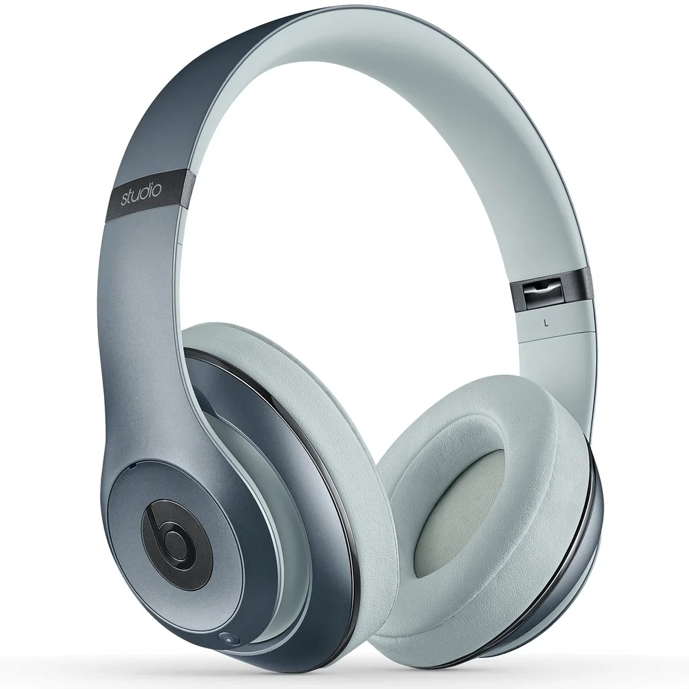 Beats By Dr. Dre: Studio 2.0 Noise Cancelling Wireless Headphones - Sky - Apple Refurbished Afbeelding 1