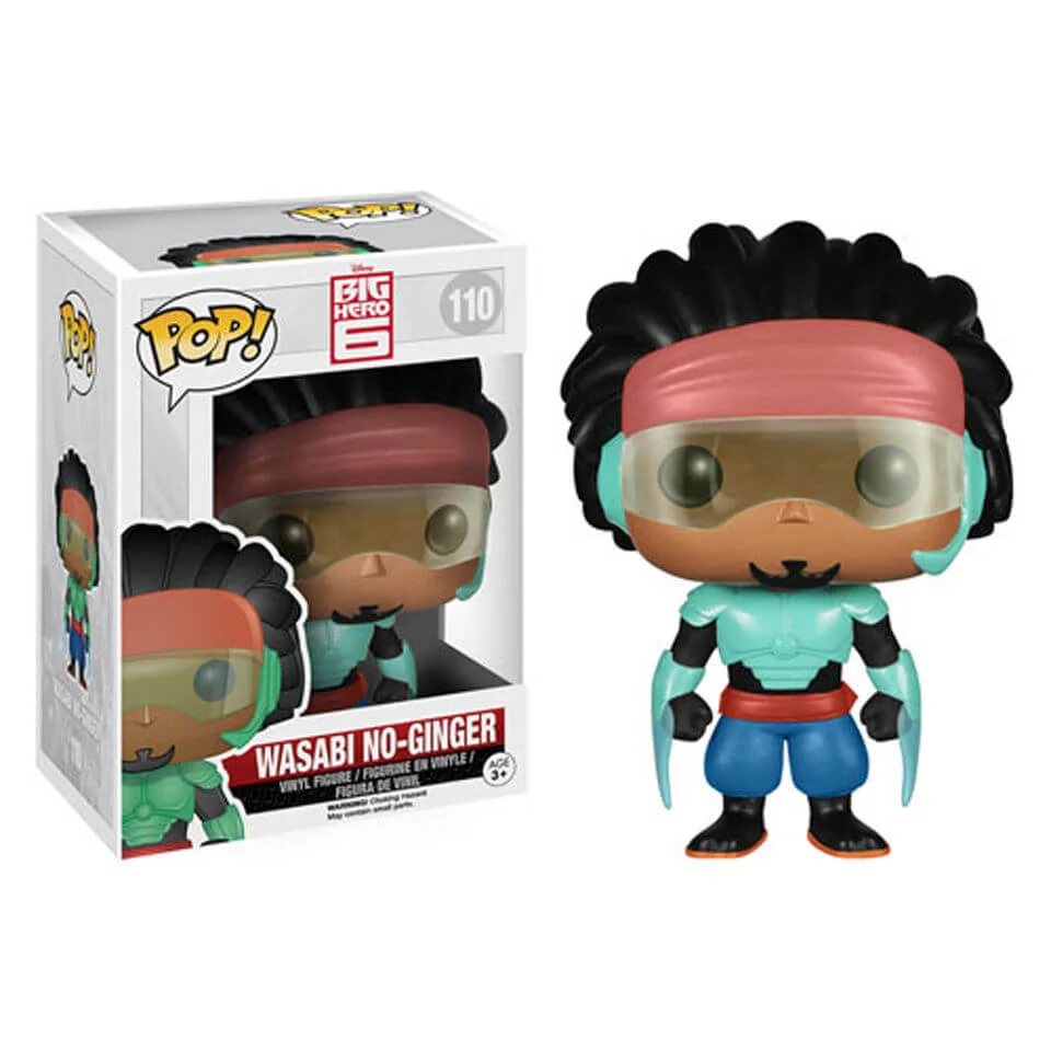 Disney Big Hero 6 Wasabi No-Ginger Funko Pop! Figuur Afbeelding 1