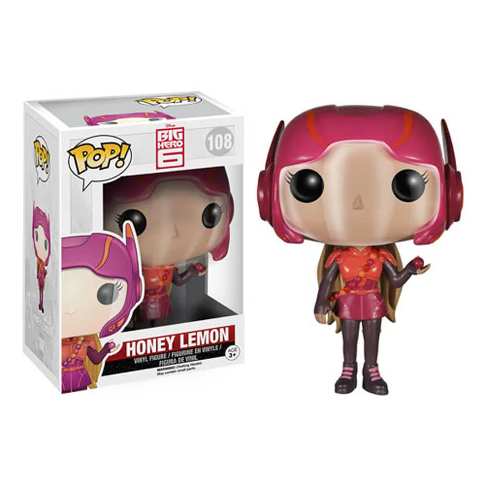 Disney Big Hero 6 Honey Lemon Funko Pop! Figuur Afbeelding 1
