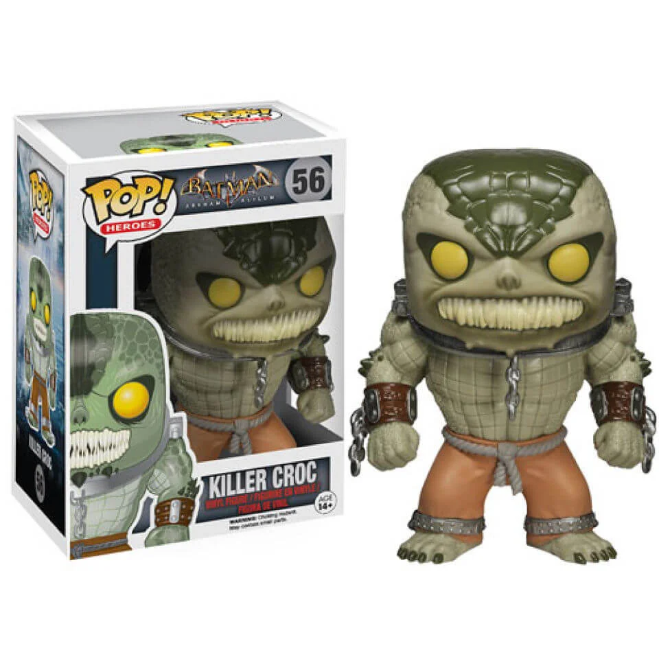 DC Comics Arkham Asylum Killer Croc Funko Pop! Figuur Afbeelding 1