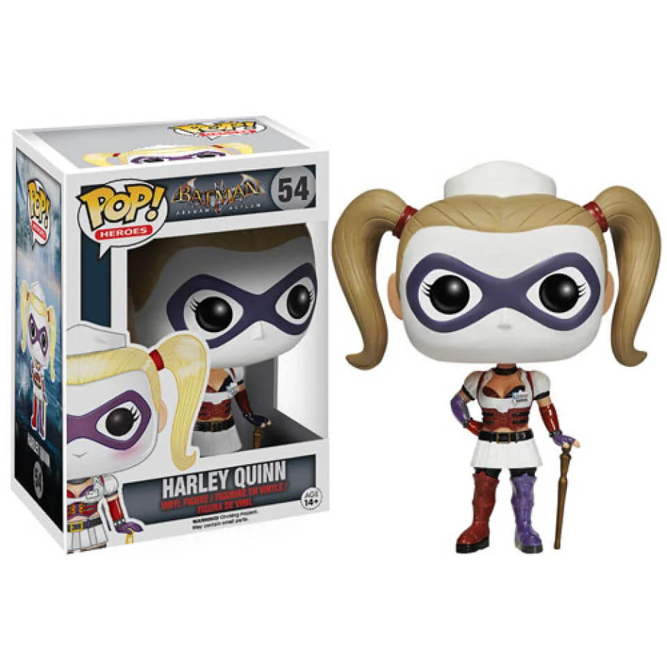 DC Comics Arkham Asylum Harley Quinn Funko Pop! Figuur Afbeelding 1
