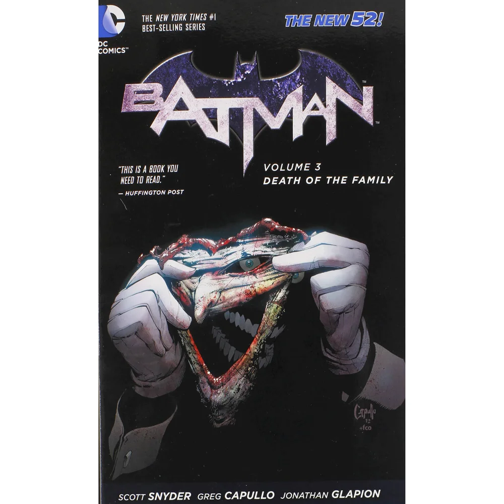 Batman: Death of the Family - Volume 3 (The New 52) Paperback Graphic Novel Afbeelding 1