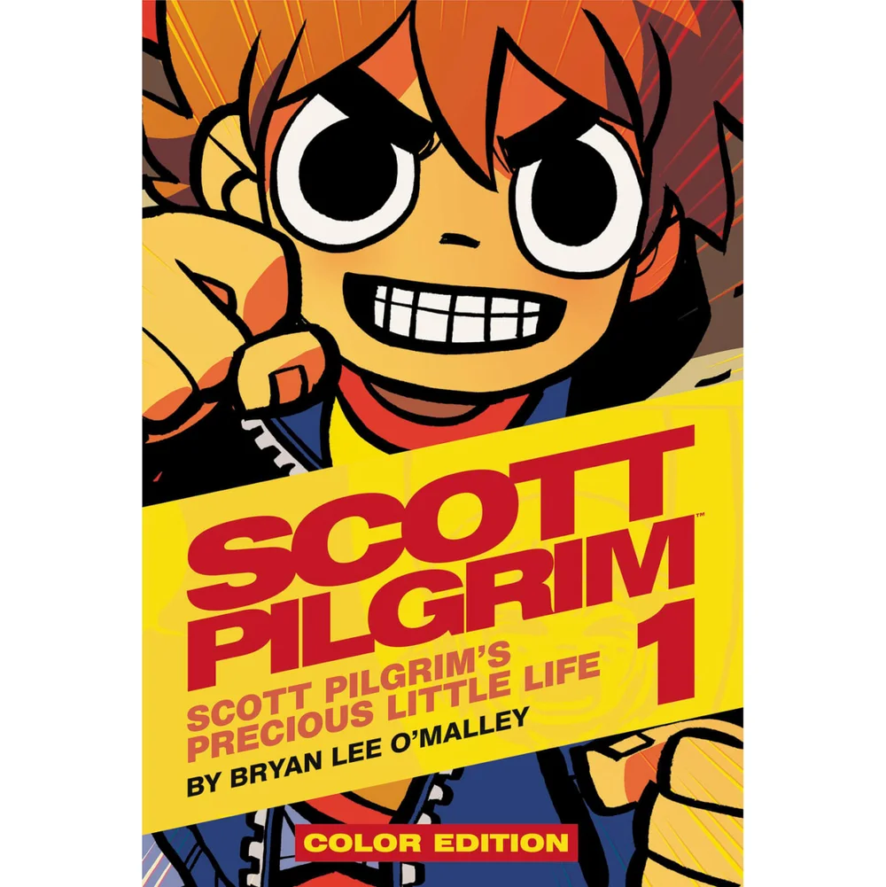Scott Pilgrim - Volume 1 Color Hardcover Graphic Novel Afbeelding 1