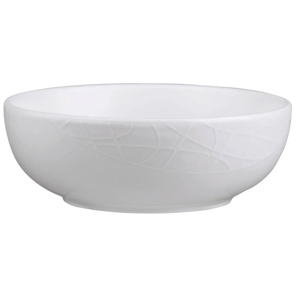 Jamie Oliver Cereal Bowls - White on White Afbeelding 1