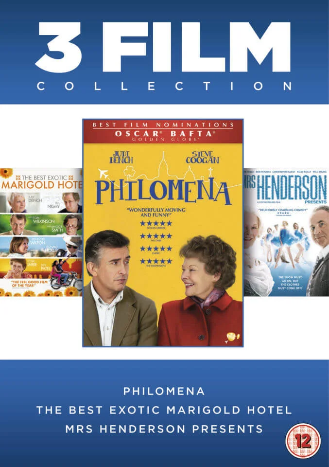 Philomena/The Best Exotic Marigold Hotel/Mrs Henderson Presents Box Set Afbeelding 1