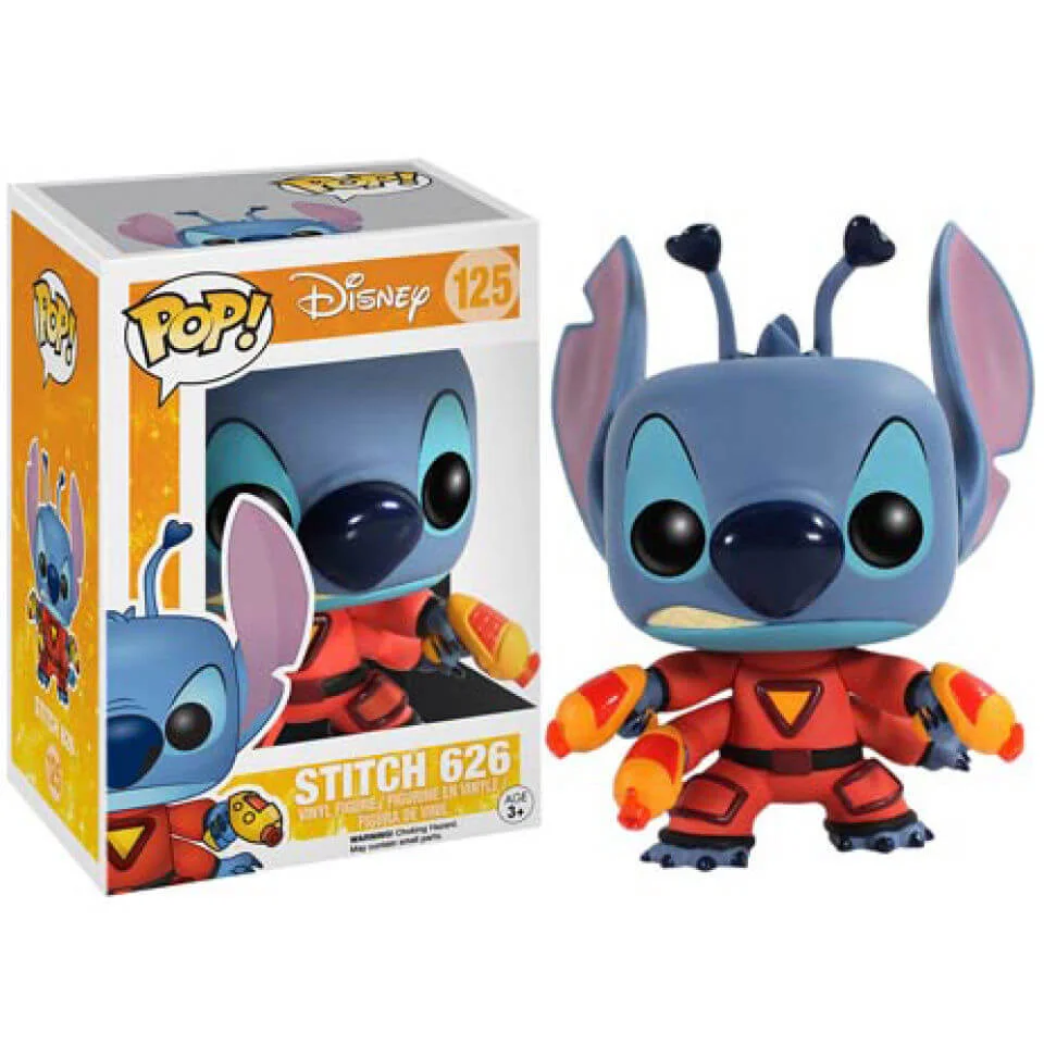 Disney Lilo en Stitch Stitch Experiment 626 Spacesuit Pop! Vinyl Figure Afbeelding 1