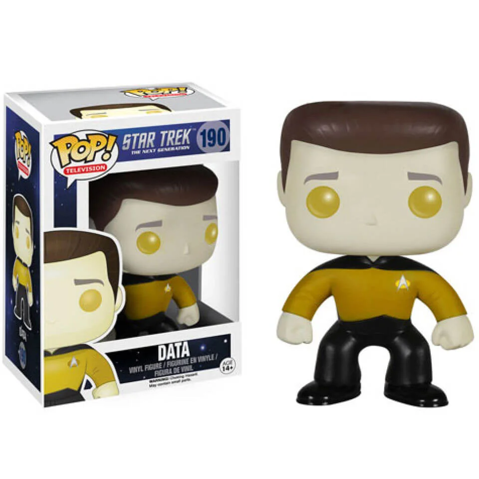 Star Trek: The Next Generation Data Funko Pop! Figuur Afbeelding 1