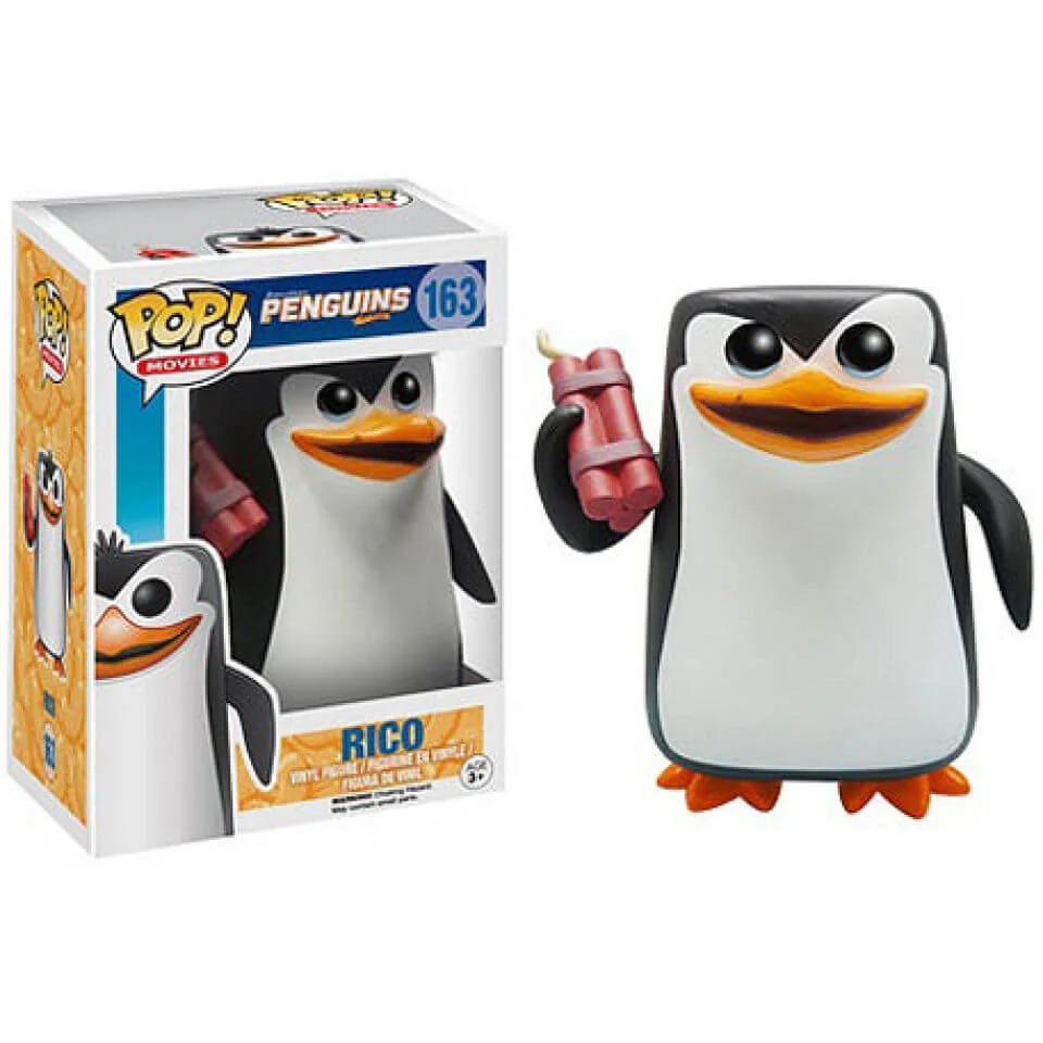 Penguins of Madagascar Rico Funko Pop! Figuur Afbeelding 1