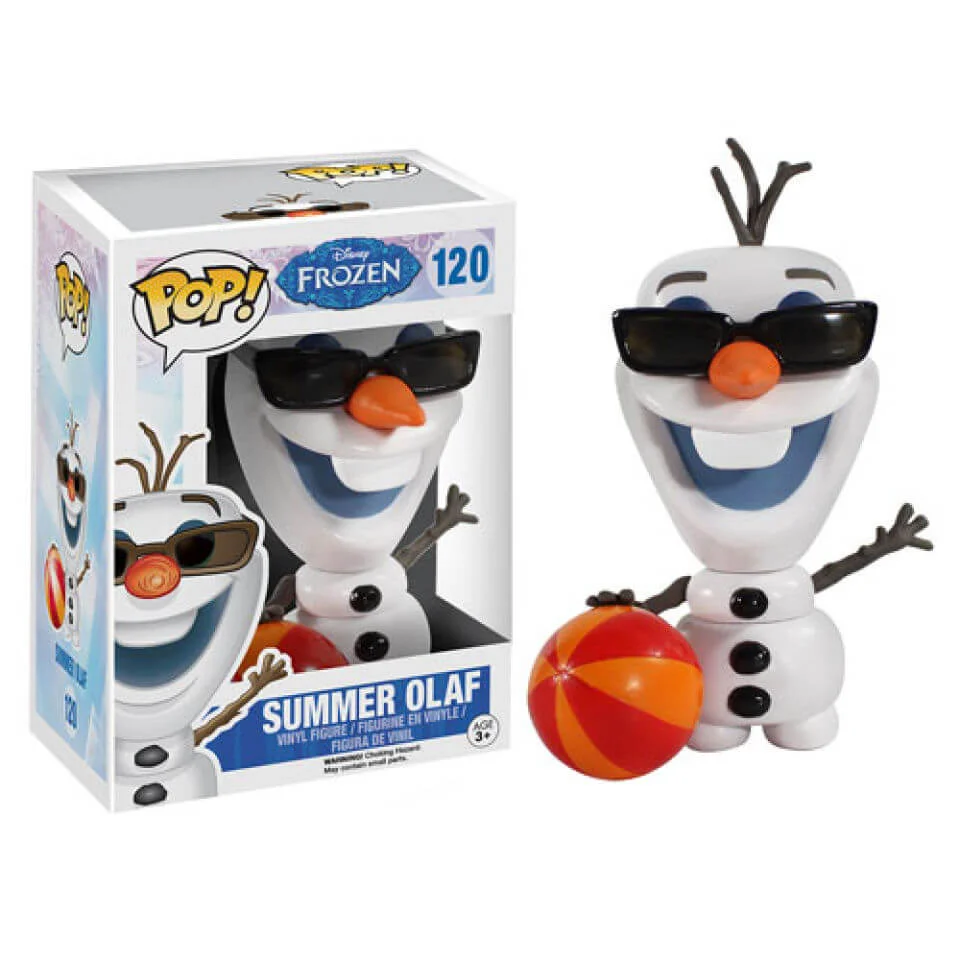 Disney Frozen Summer Olaf Pop! Vinyl Figuurtje Afbeelding 1