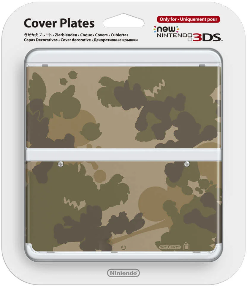New 3DS Camo Cover Plate Afbeelding 1