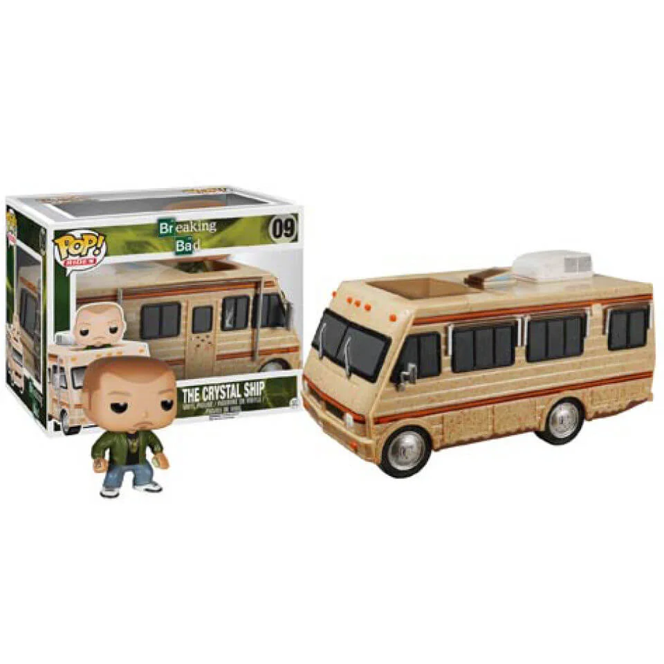 Breaking Bad The Crystal Ship RV with Jesse Pinkman Pop! Vinyl Vehicle Afbeelding 1