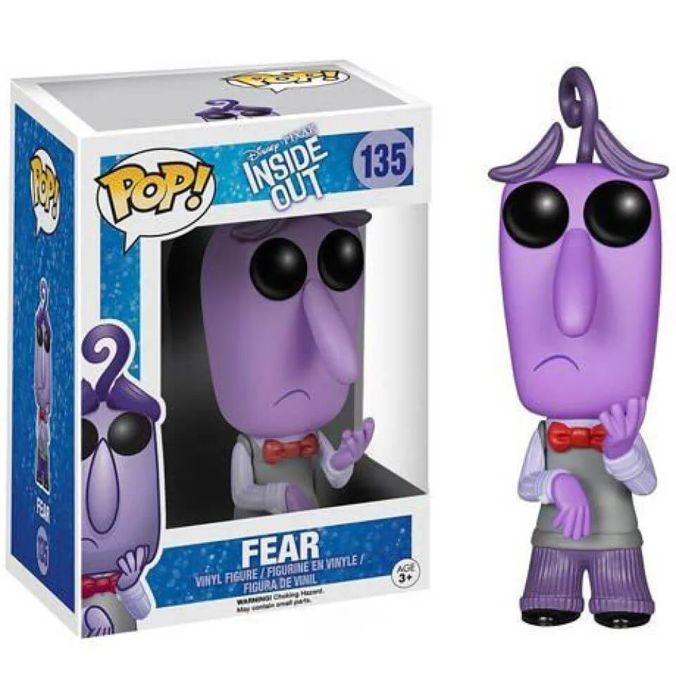 Disney Inside Out Fear Funko Pop! Figuur Afbeelding 1