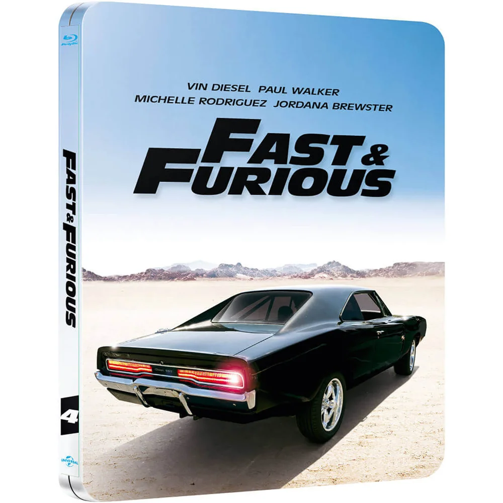 Fast & Furious - Zavvi Exclusive Limited Edition Steelbook (Limited to 2000 Copies and Includes UltraViolet Copy) Afbeelding 1