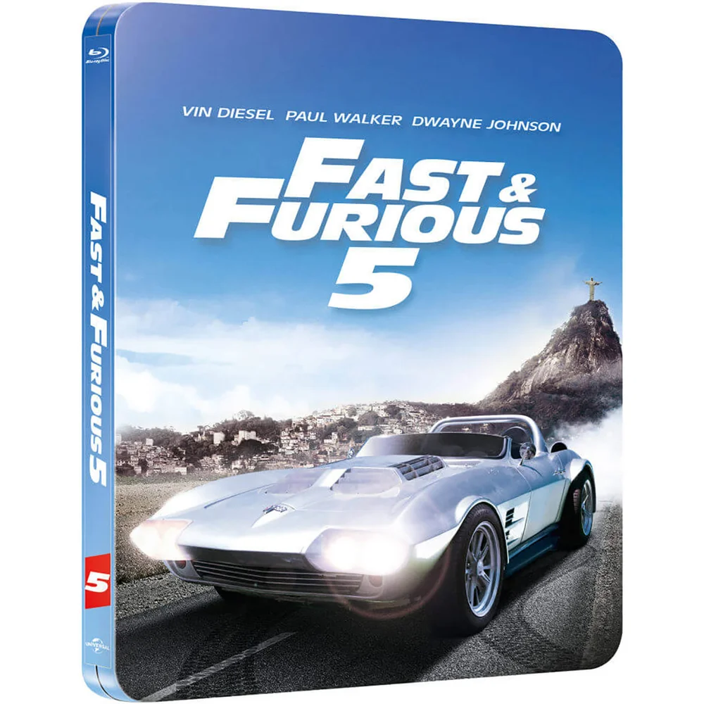 Fast Five - Zavvi Exclusive Limited Edition Steelbook (Limited to 2000 Copies and Includes UltraViolet Copy) Afbeelding 1