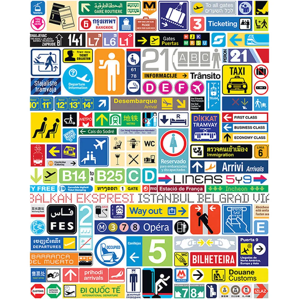 Troy Litten Transit Graphics Wall Art - 40x50cm Canvas Afbeelding 1