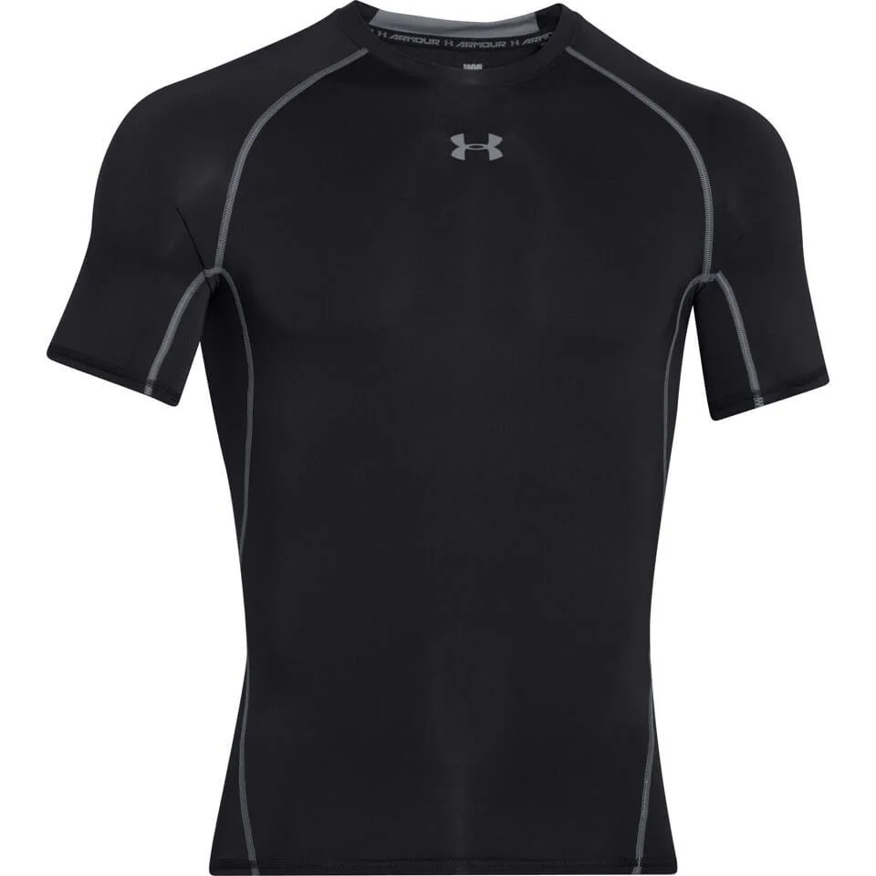 Under Armour Heat Gear Compression Top - S - Grijs Afbeelding 1