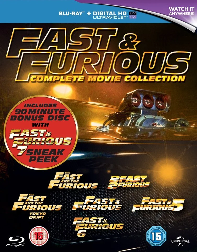 Fast & Furious 1-6 met Sneak Peek Afbeelding 1