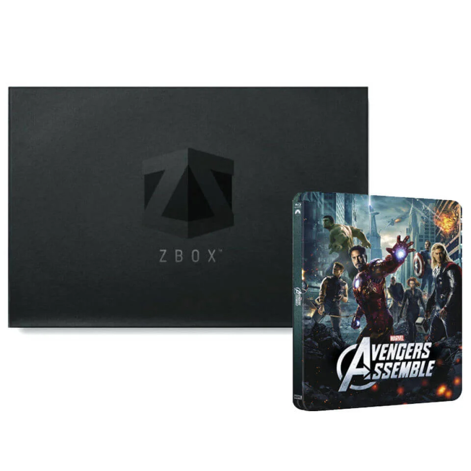 Undead ZBOX & Avengers Assemble 3D Lenticular Steelbook - S Afbeelding 1