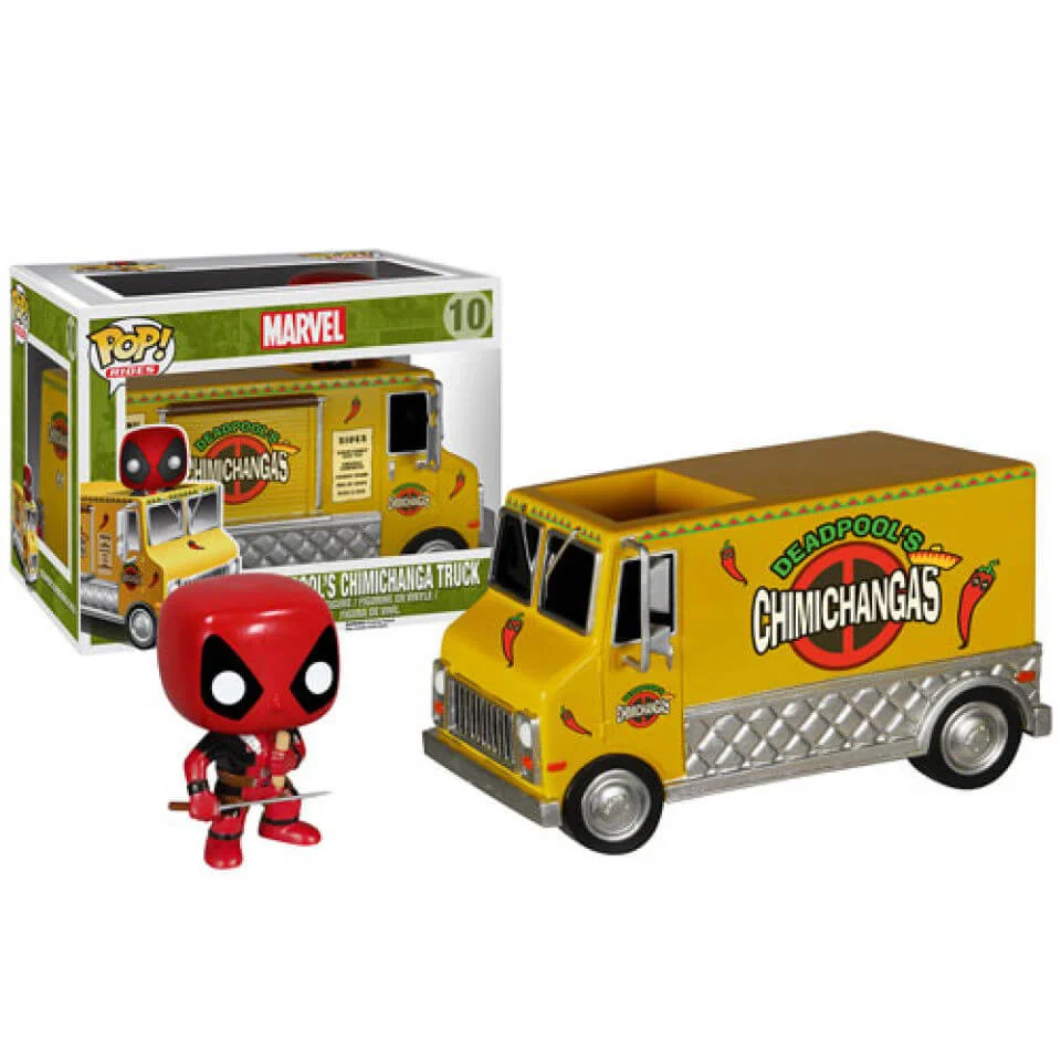 Marvel Deadpool Chimichanga Truck Funko Pop! Rides Afbeelding 1