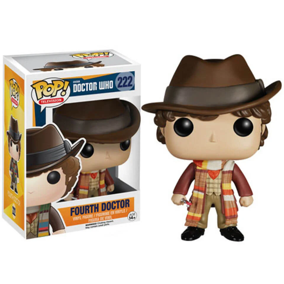 Doctor Who 4th Doctor Funko Pop! Figuur Afbeelding 1