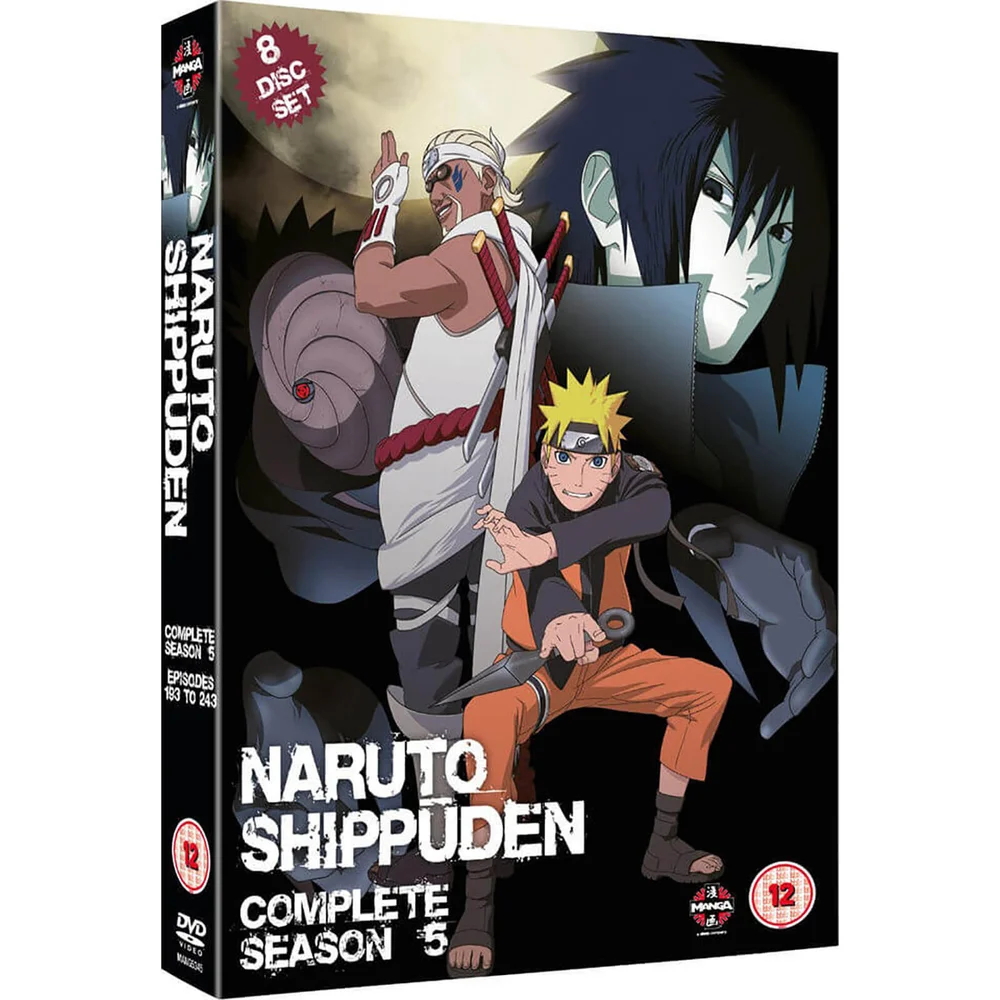 Naruto Shippuden - Serie 5 Box Set (Afleveringen 193-243) Afbeelding 1
