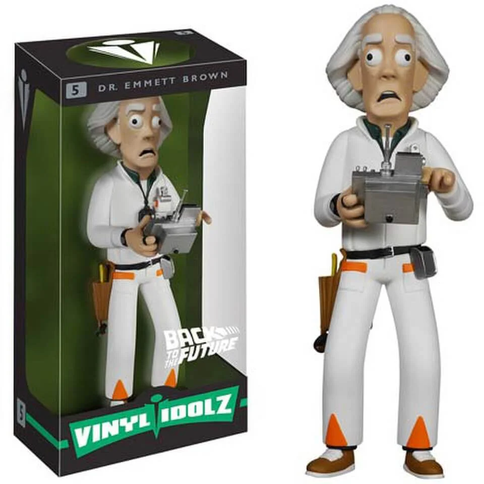 Back to the Future Doc Emmett Vinyl Sugar Idolz Figure Afbeelding 1