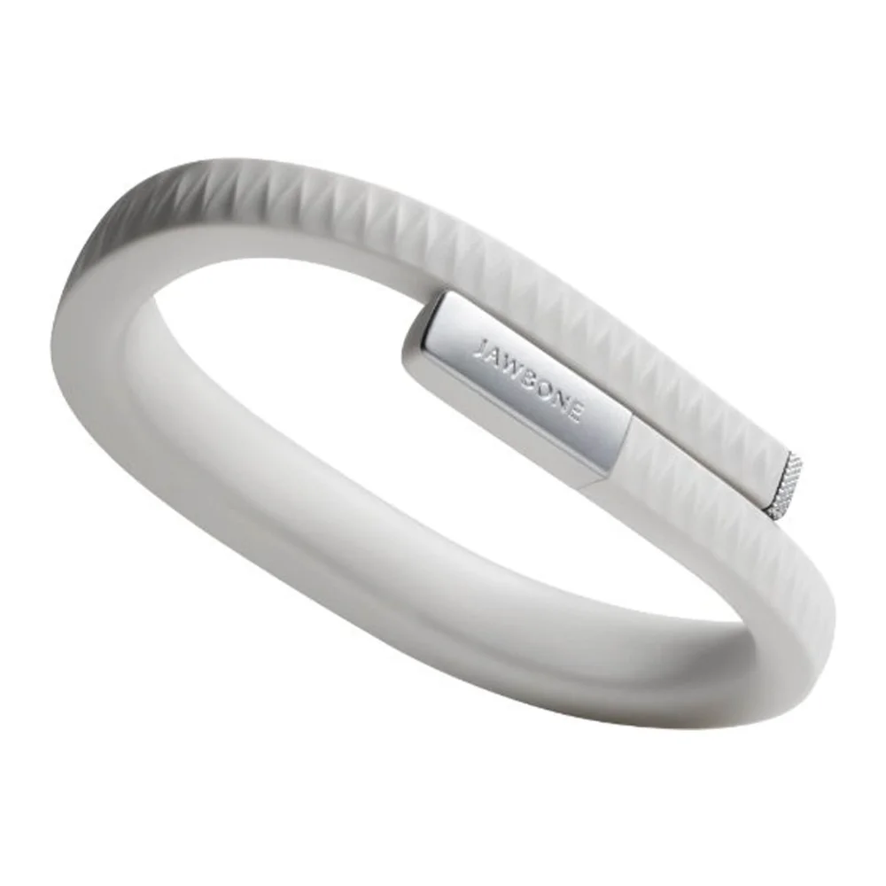 Up By Jawbone Sleep and Activity Tracking/Health and Fitness Wristband - Light Grey - Large - Grade A Refurb Afbeelding 1