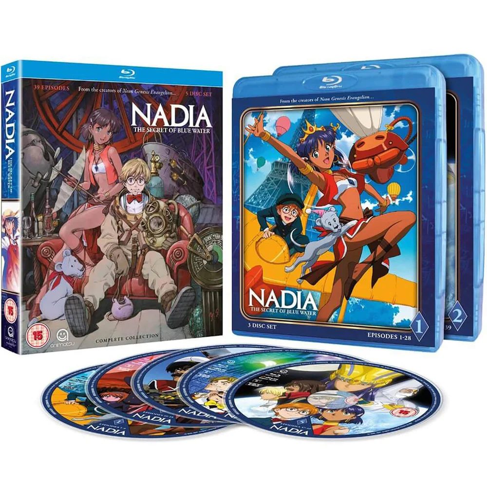 Nadia: Secret Of The Blue Water - Complete Series Collection Afbeelding 1