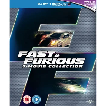 Fast & Furious 1-7 Boxset